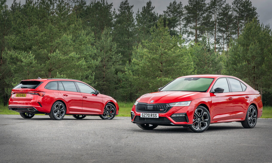 2021 Skoda Octavia vRS Estate1