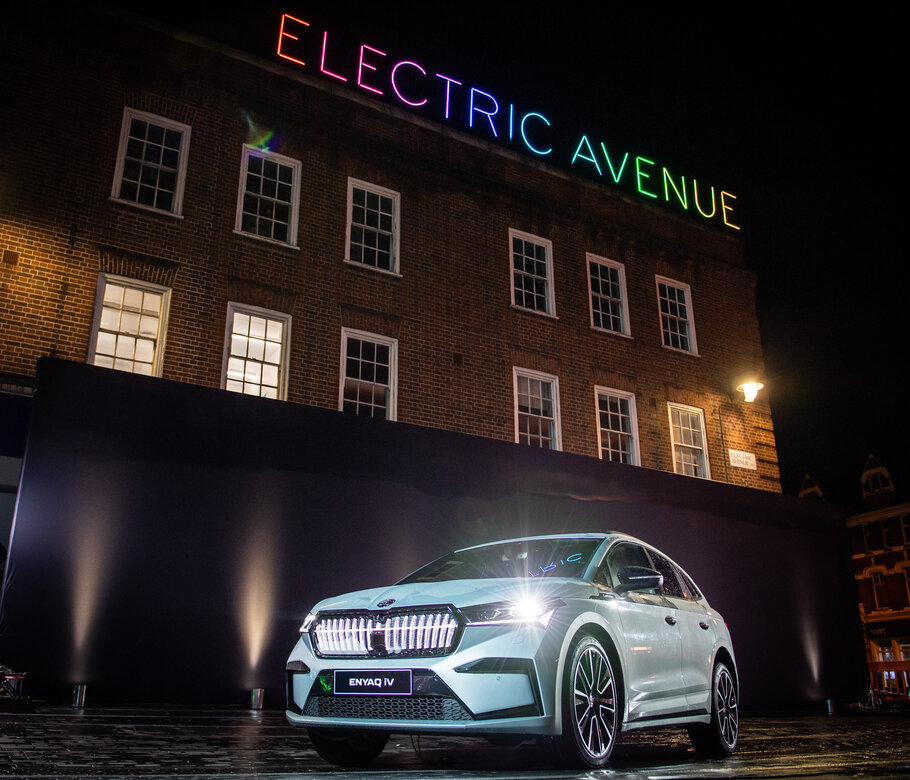 SKODA - ENYAQ iV AT ELECTRIC AVENUE, London, 5th October 2020