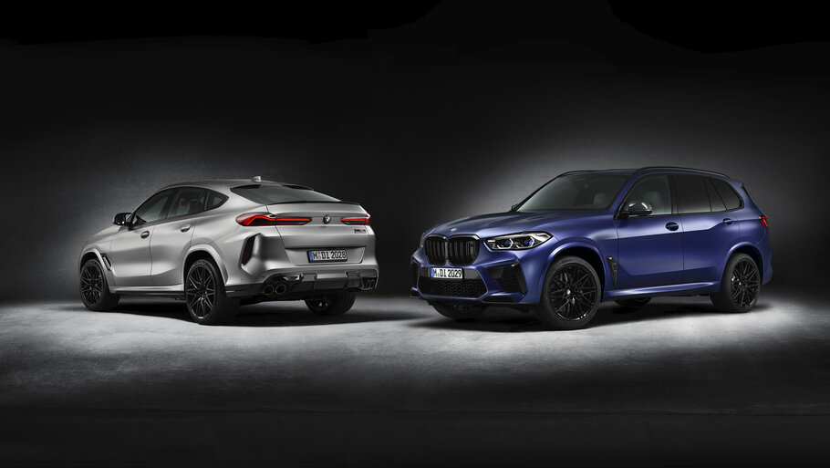 2021 BMW X5 M and BMW X6 M1