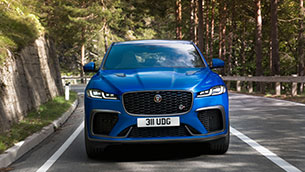 New Jaguar F-PACE SVR: Performance SUV is faster, more luxurious and more refined than ever