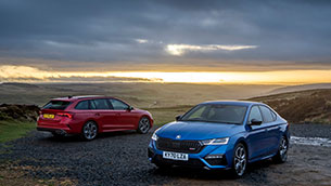 Octavia vRS: ŠKODA’s range-topper is a sporty and multifunctional everyday companion