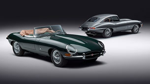 jaguar classic showcases the limited e-type 60 collection