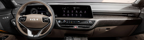 Kia team showcases new images of K8's interior Kia team showcases new images of K8's interior