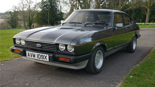 henry ford ii’s 1981 ford capri 2.8i will be auctioned this week