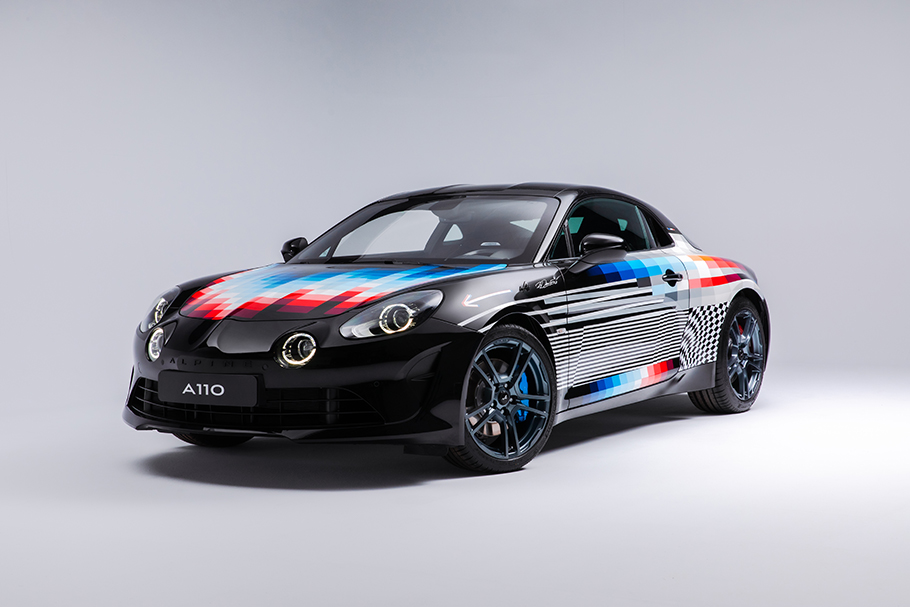 2021 ALPINE A110X FELIPE PANTONE