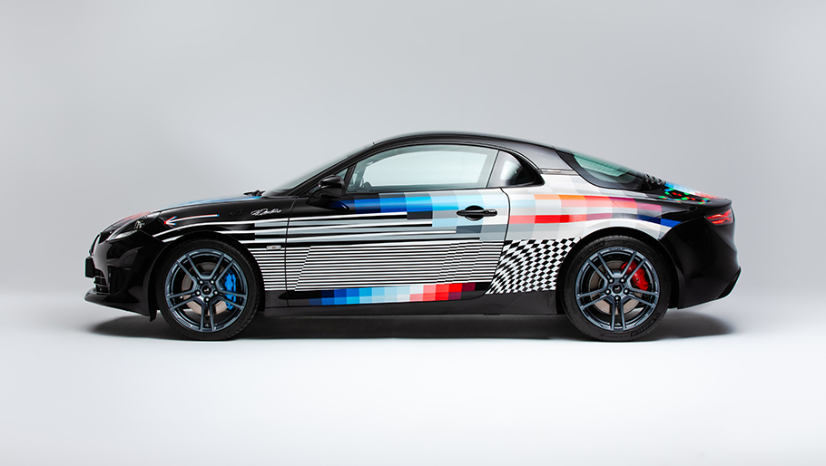 2021 ALPINE A110X FELIPE PANTONE