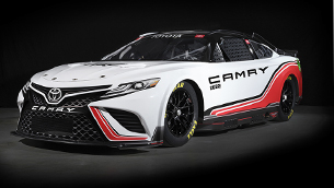 toyota team reveals new trd camry racecar