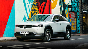 mazda mx-30 is awarded best electric compact suv at the 2021 diesel and eco car magazine awards