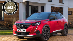 peugeot e-208 and 2008 receive awards at the dieselcar & ecocar top 50 new car awards 2021