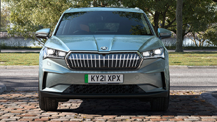 new skoda enyaq iv can be specified with crystal face upgrade