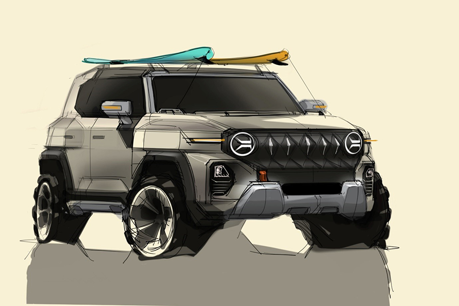 2021 SsangYong SUV Sketch