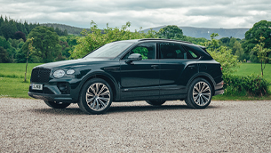 bentley brings an exclusive bentayga hybrid to the macallan estate
