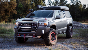 gmc reveals the new canyon at4 ovrlandx concept machine