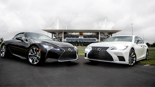 lexus and miami doplhins announce a strategic partnership