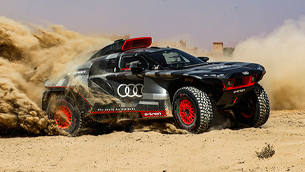 Audi Dakar team heads to Morocco to test out the mighty RS Q e-tron