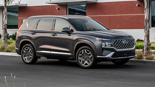2021 Hyundai Santa Fe receives TOP SAFETY PICK PLUS award by the IIHS 
