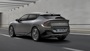 kia reveals new ev6 - the brand's first all-electric vehicle at the iaa show