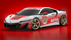 motul oil celebrates its 50th anniversary of 300v racing oil at the 2021 acura grand prix