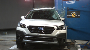 New Subaru Outback receives the maximum of five-star overall rating by EuroNCAP