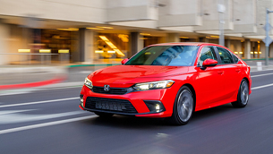 2022 Honda Civic Sedan is awarded with TOP SAFETY PLUS rating by the IIHS 