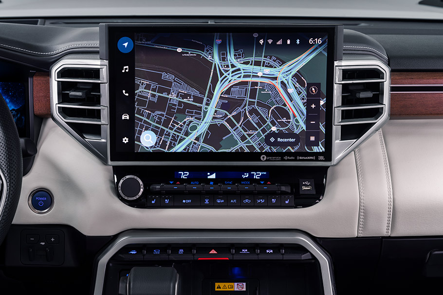2022 Toyota Tundra Capstone Multimedia Touchscreen Display