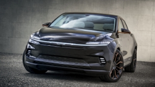 Chrysler Airflow Graphite Concept at 2022 NYIAS