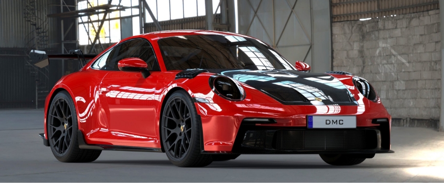 2022 DMC Porsche 992 GT3 Velocita - Front Angle