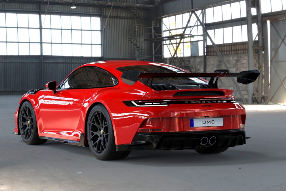 2022 DMC Porsche 992 GT3 Velocita - Rear Angle