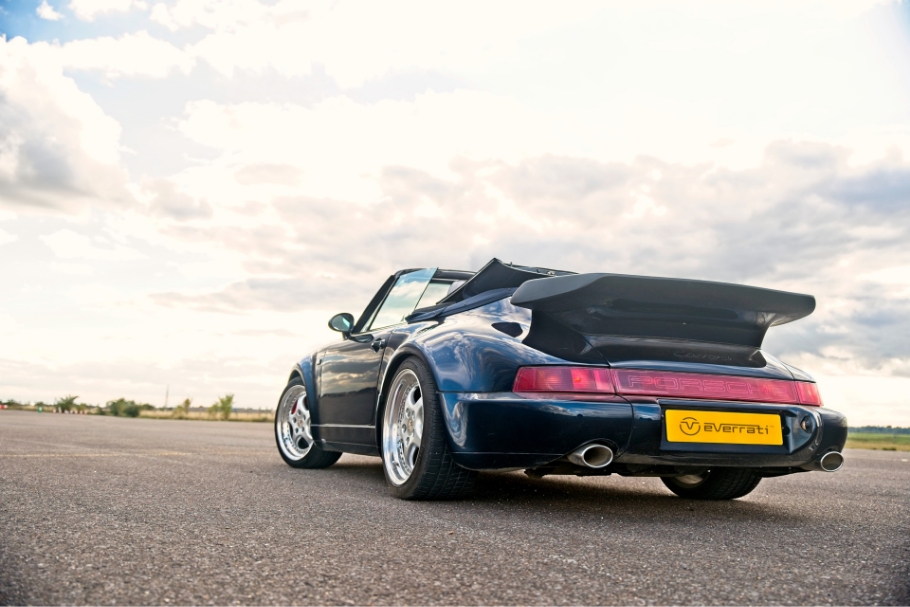 Everrati Porsche 911 (964) Wide Body Cabriolet (2022 ) - Rear Angle