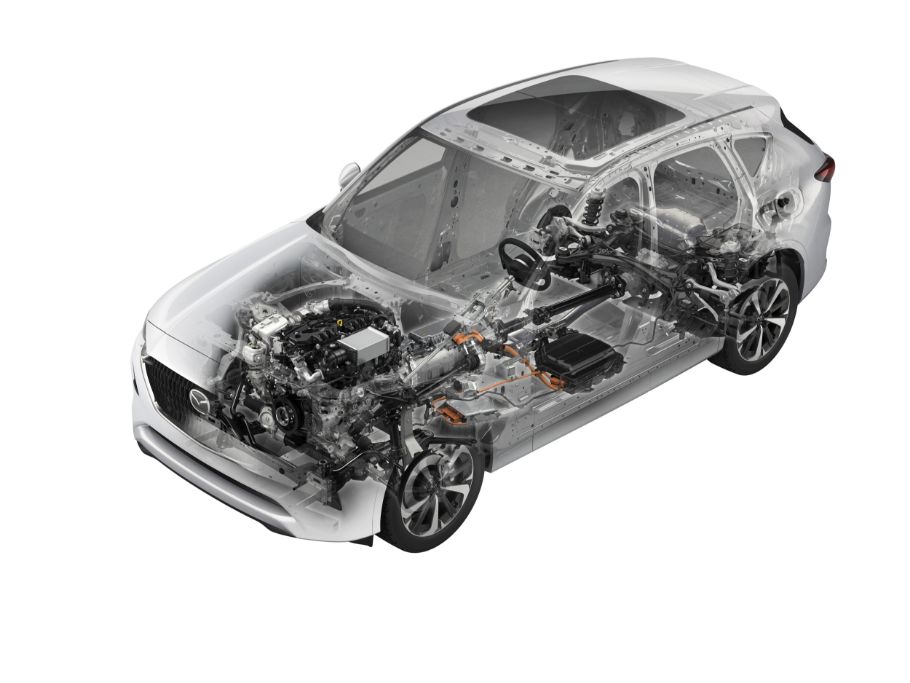 2023 Mazda CX-60 E-Skyactiv Technical Image