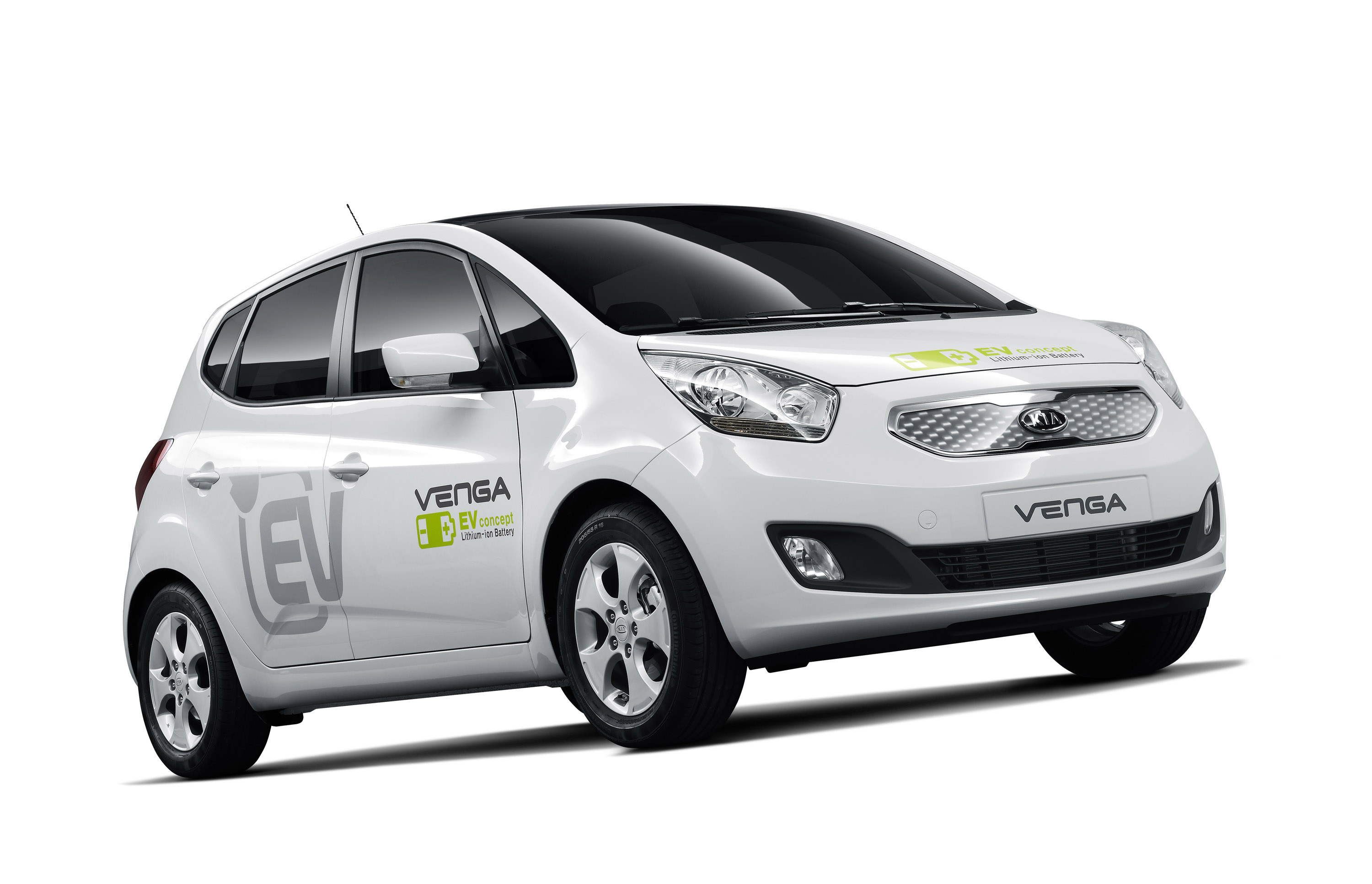 Kia Goes Eco At Geneva With Electric Venga 2010 Kia Venga Plug In Electric Concept