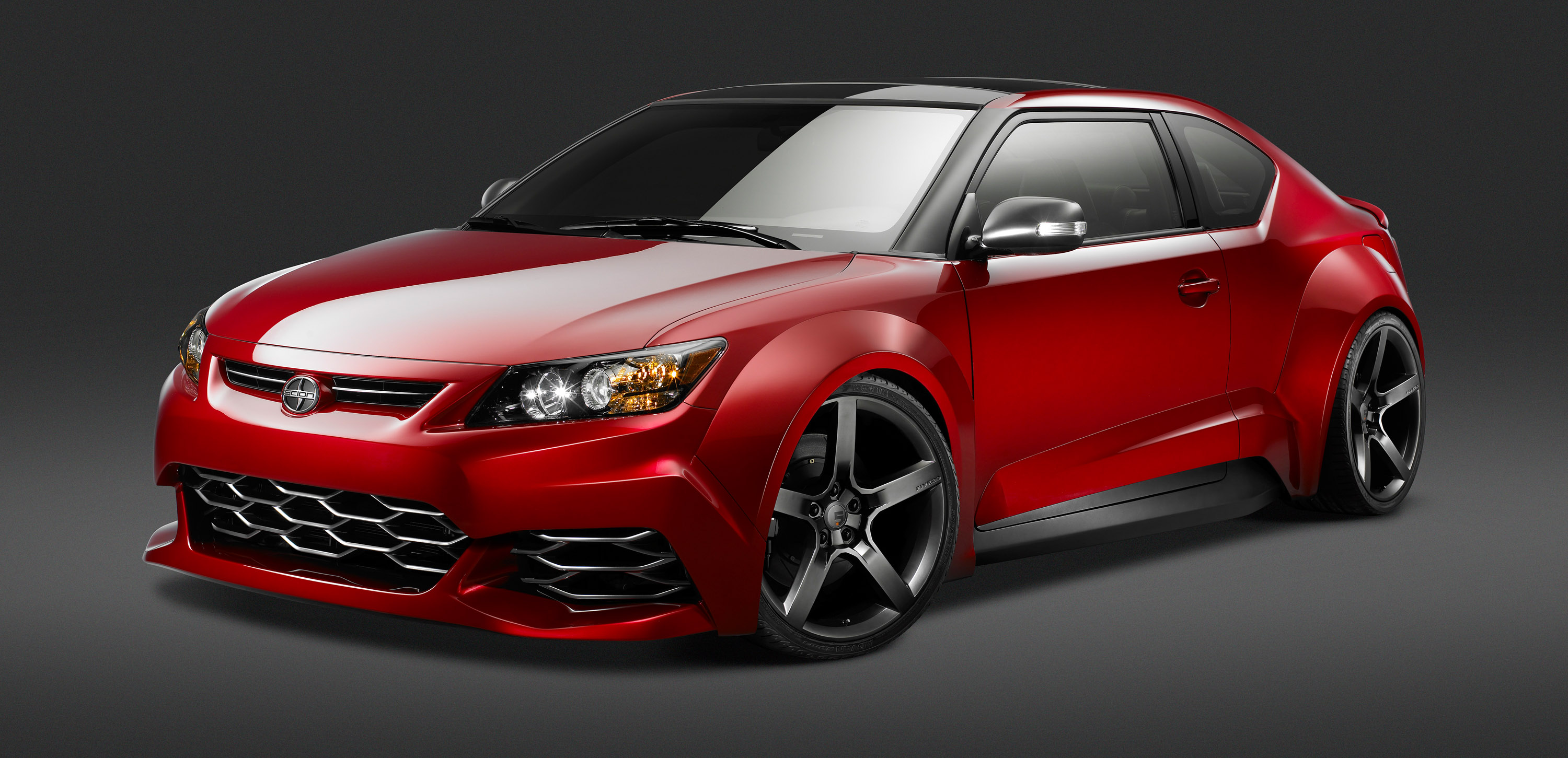 Five Axis Presents Highly Modified 2017 Scion Tc 2017 Five Axis Scion Tc
