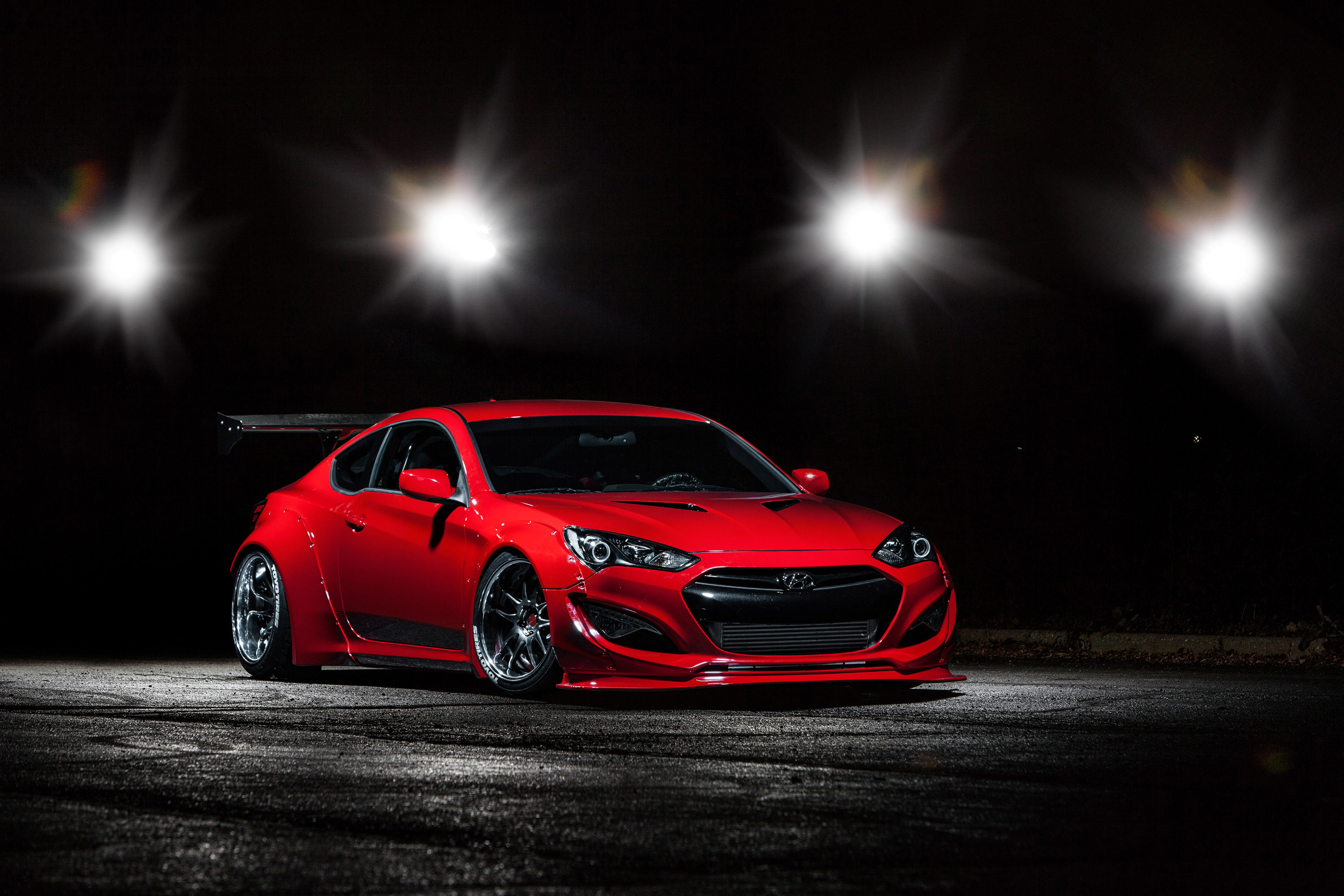 BTR Hyundai Genesis Coupe in Preparation for SEMA Show