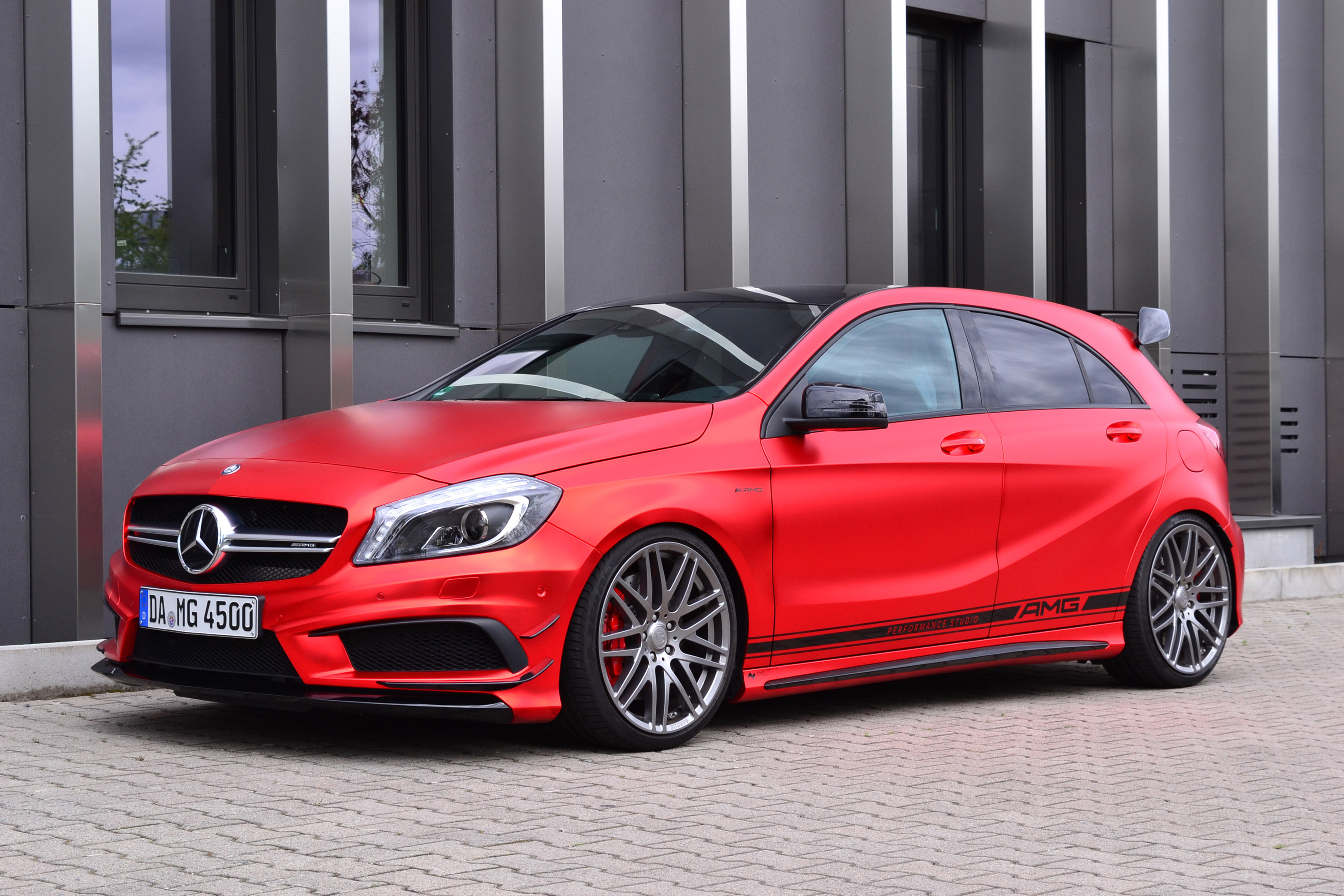 Take a Look at this Mercedes-Benz A45 AMG by Folien Experte! It is ...