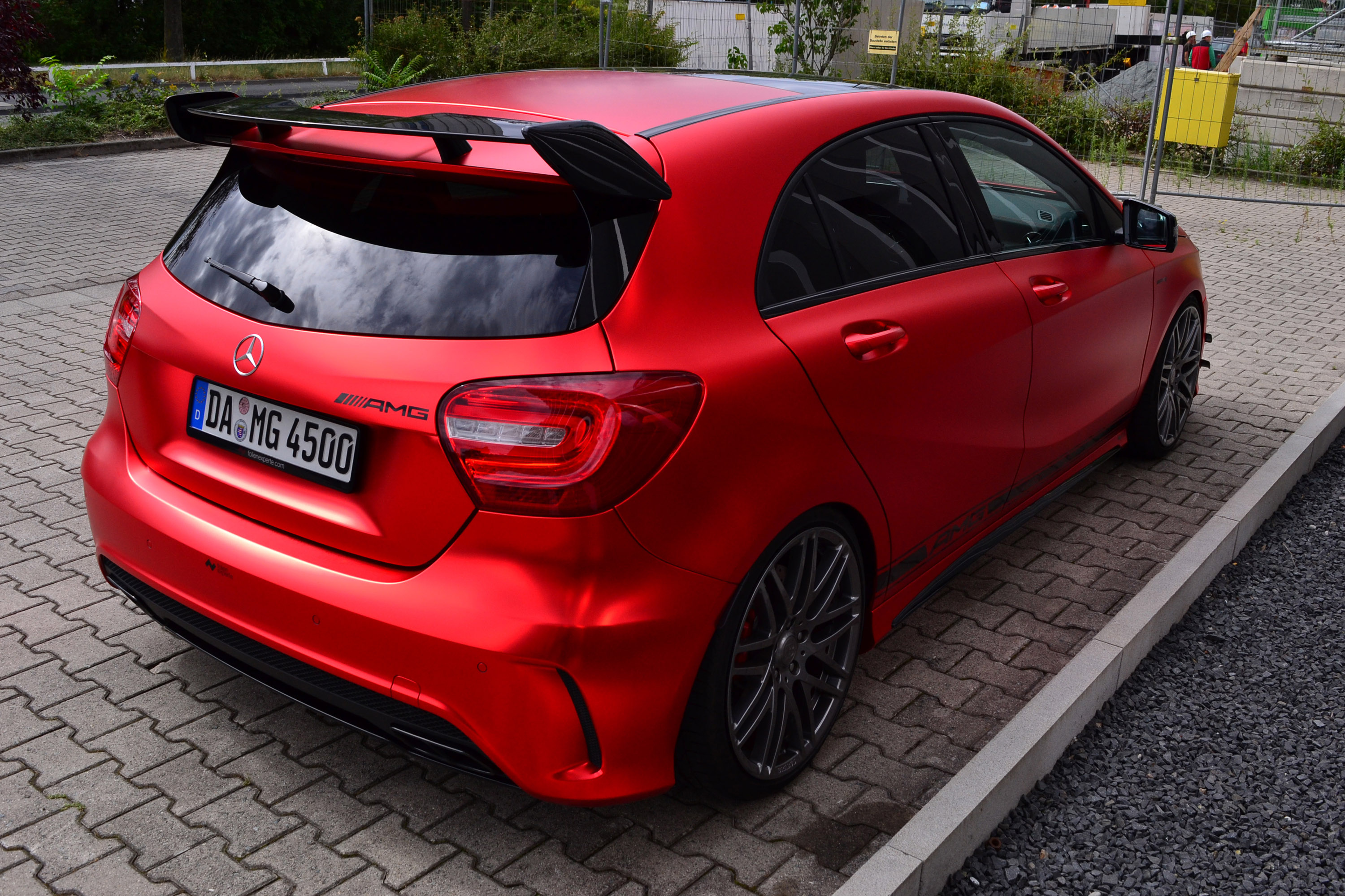 Take a Look at this Mercedes-Benz A45 AMG by Folien Experte! It is ...