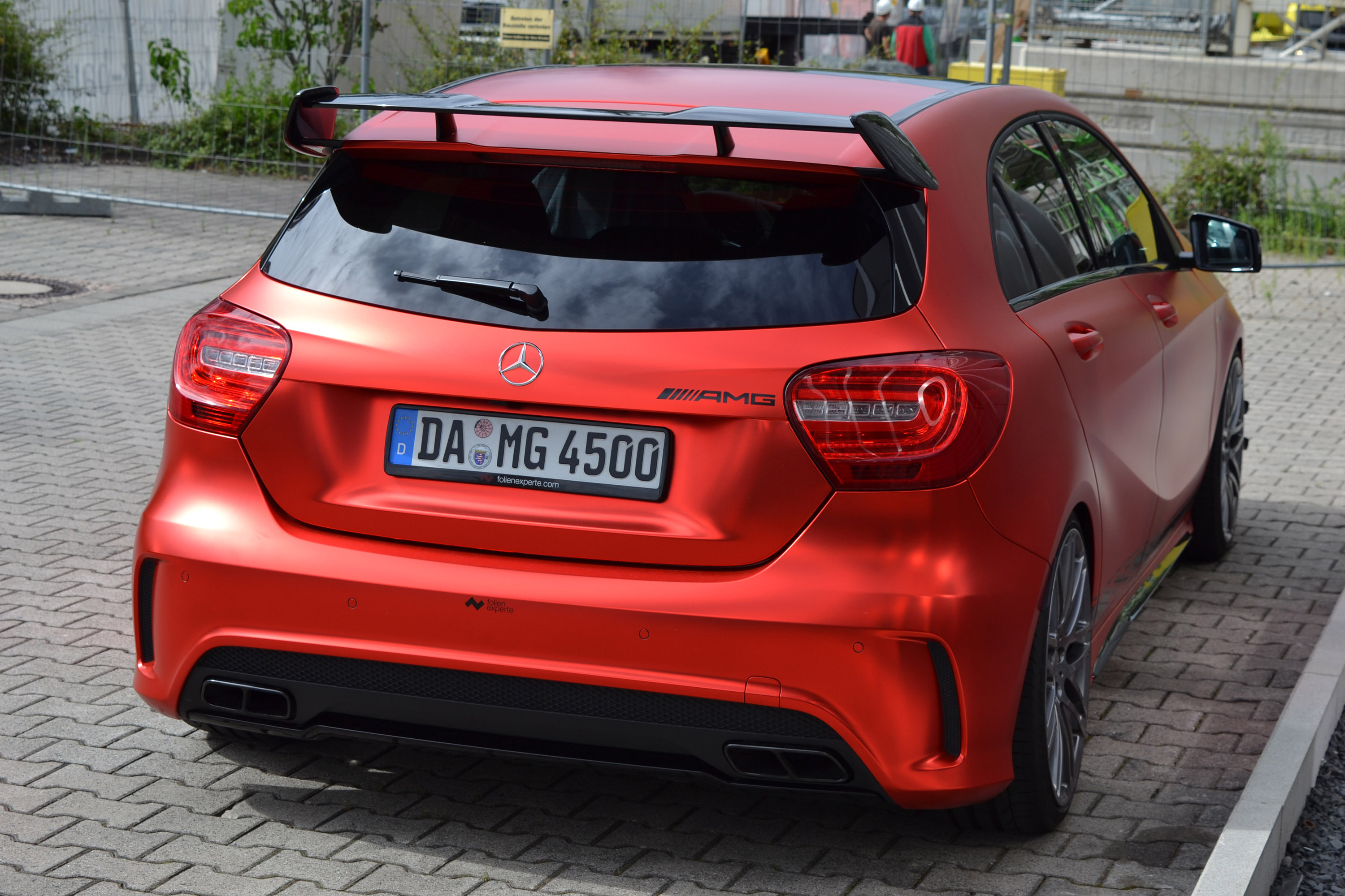 Take a Look at this Mercedes-Benz A45 AMG by Folien Experte! It is ...