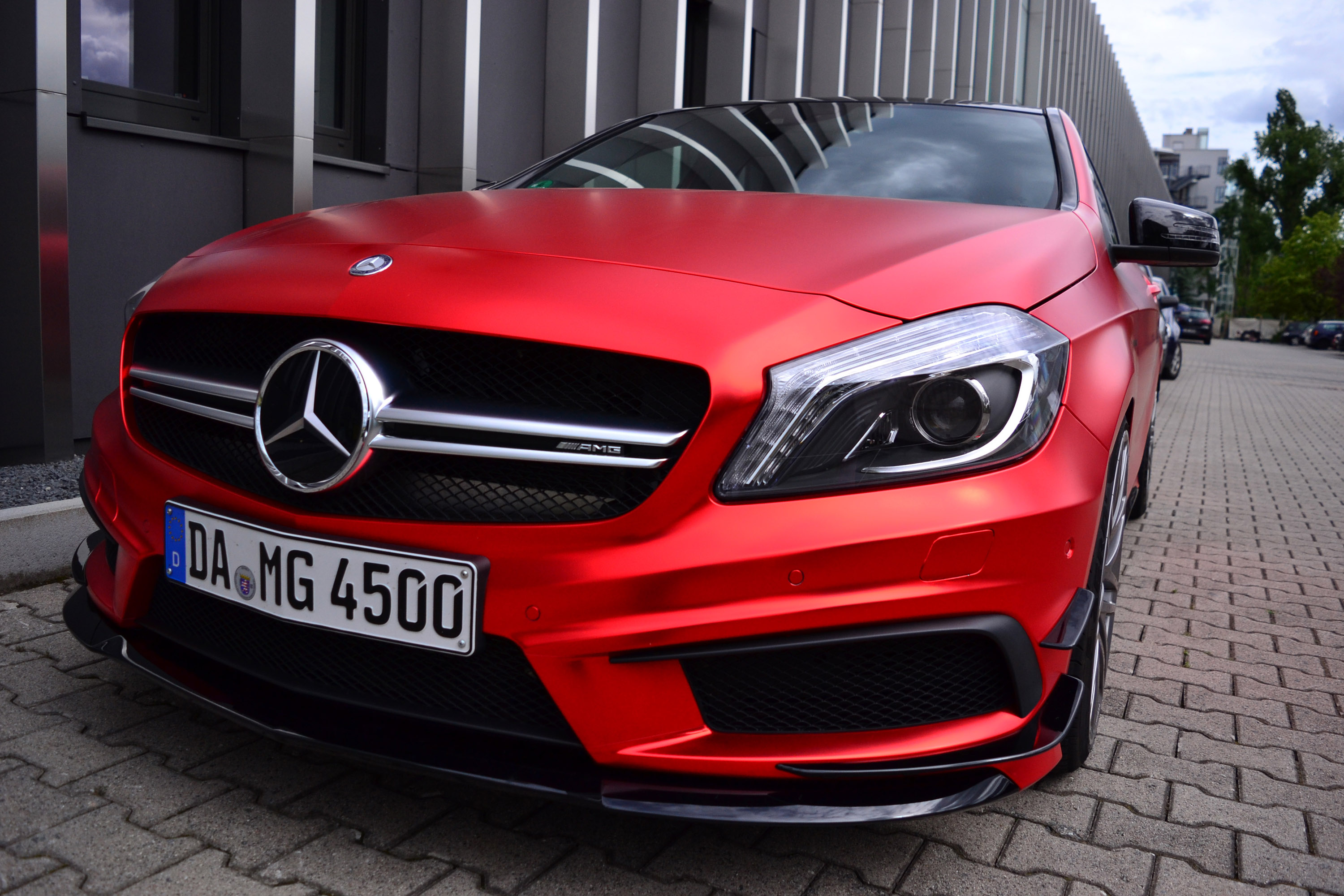 Take a Look at this Mercedes-Benz A45 AMG by Folien Experte! It is ...
