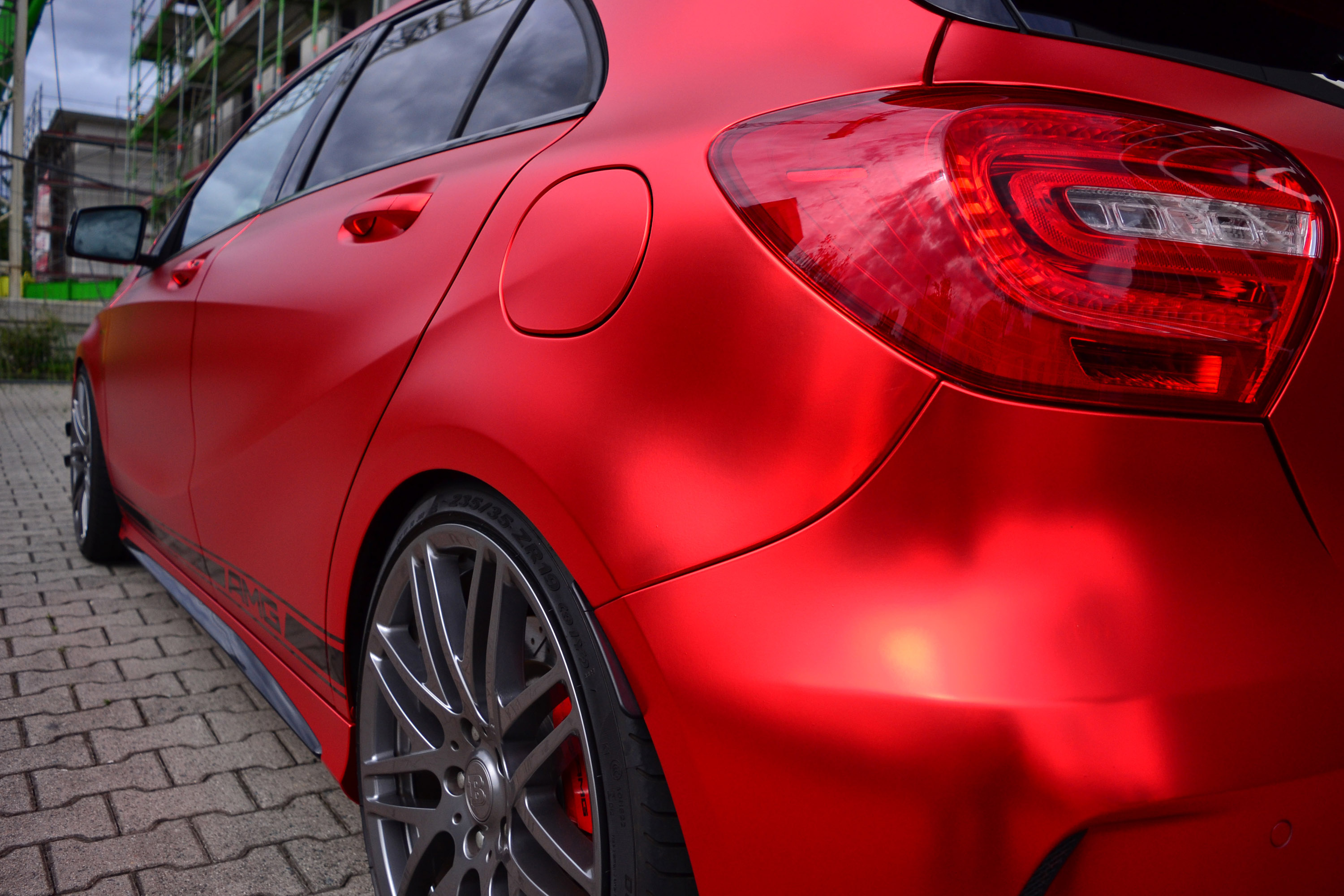 Take a Look at this Mercedes-Benz A45 AMG by Folien Experte! It is ...