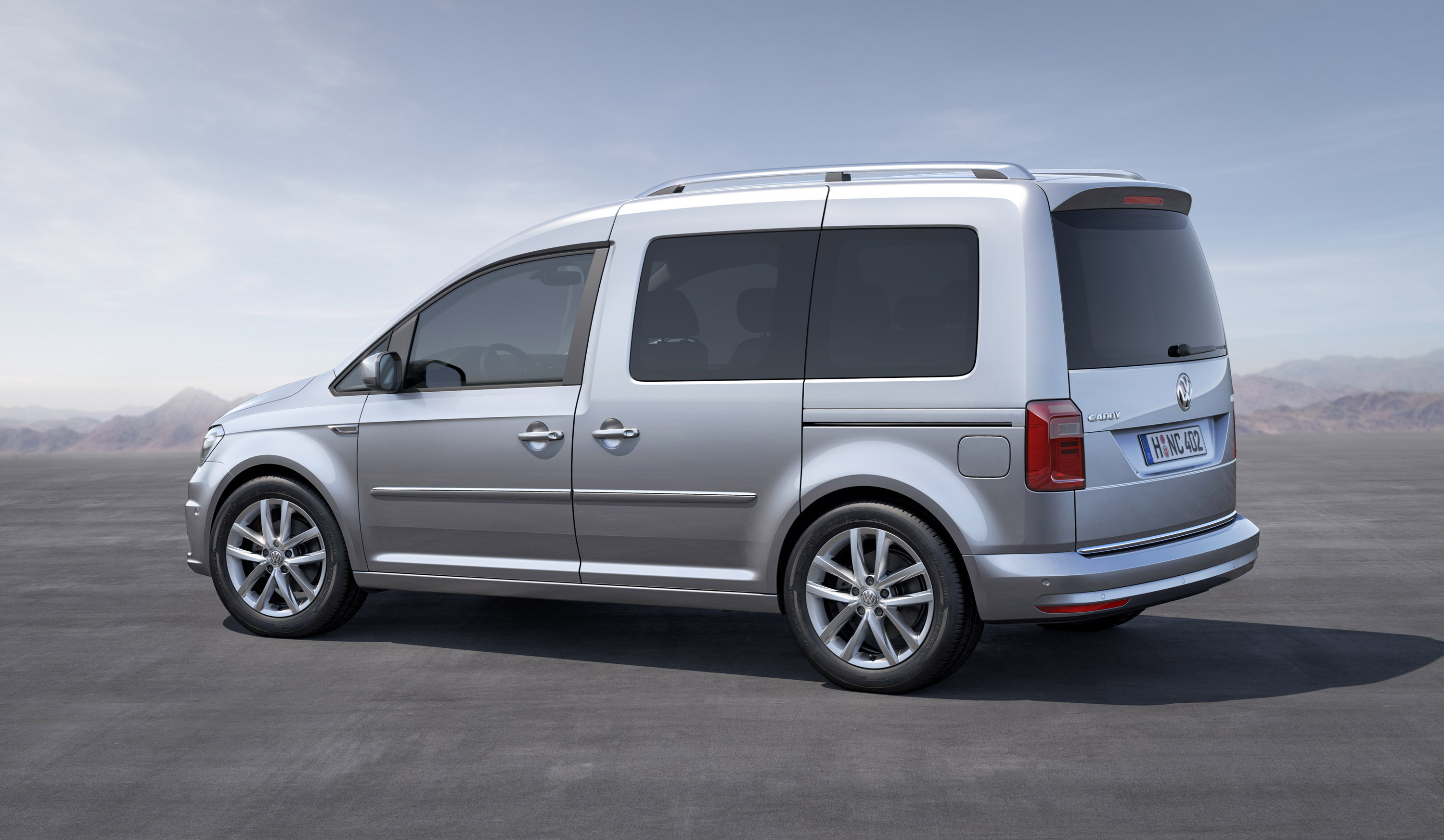 The New Volkswagen Caddy with a Variety of Engines