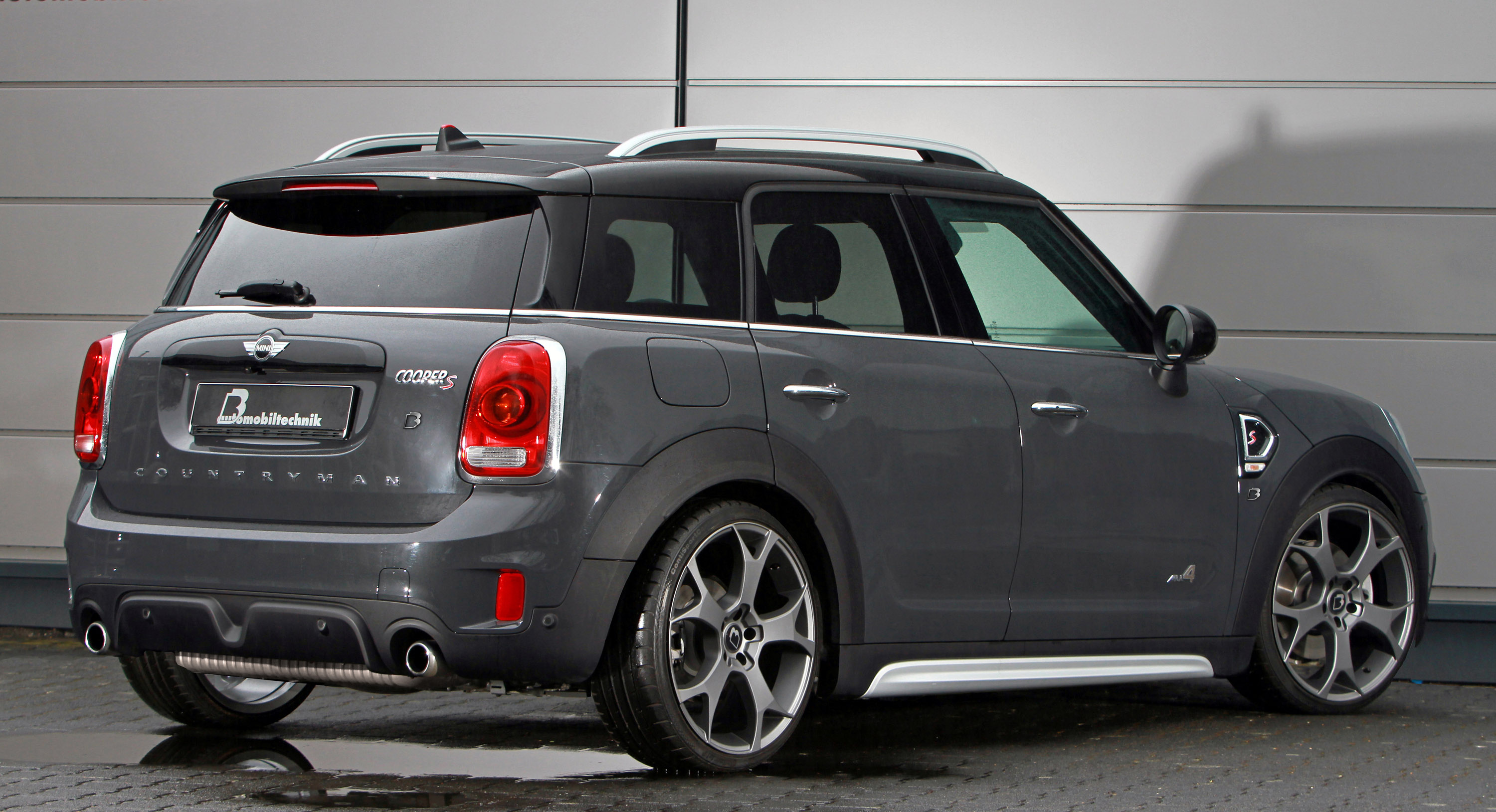 B B team reveals a rather powerful MINI Clubman machine