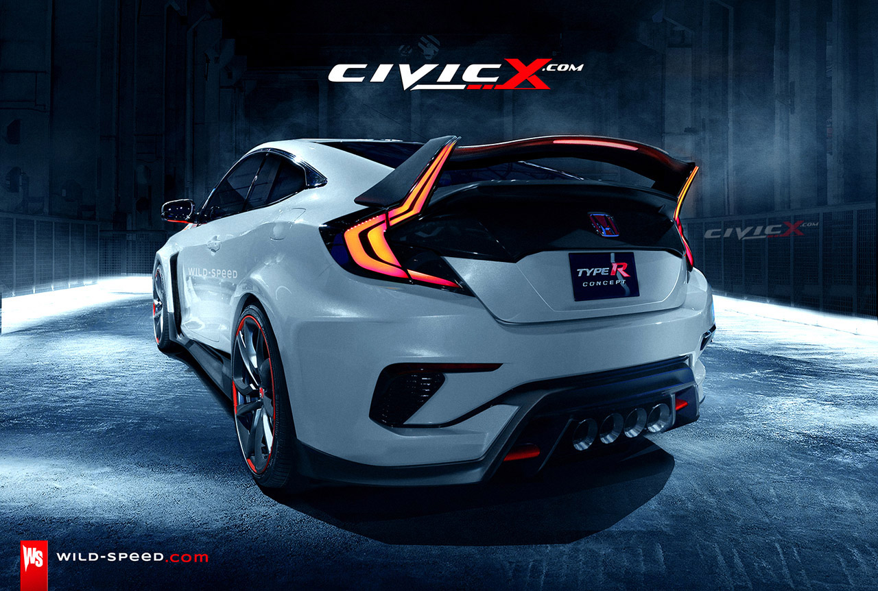 2017 Honda Civic Coupe Type R Render Picture 120023 Honda Civic Coupe Type R Render
