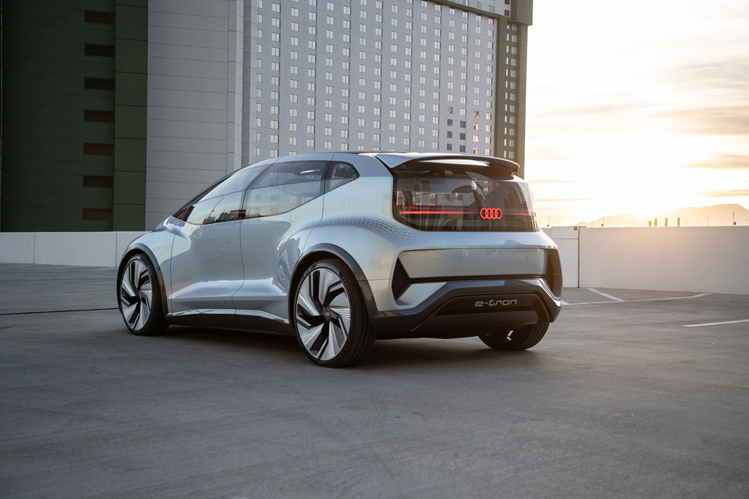 Audi Presents New Ai Me Vehicle At The Ces Show