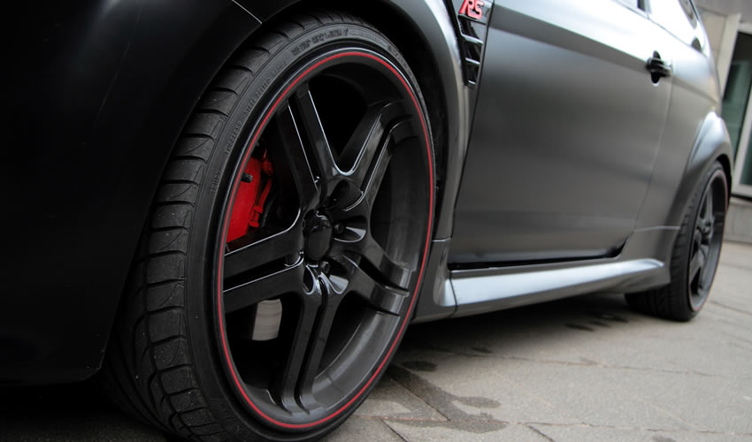 Ford focus rs black racing edition #9