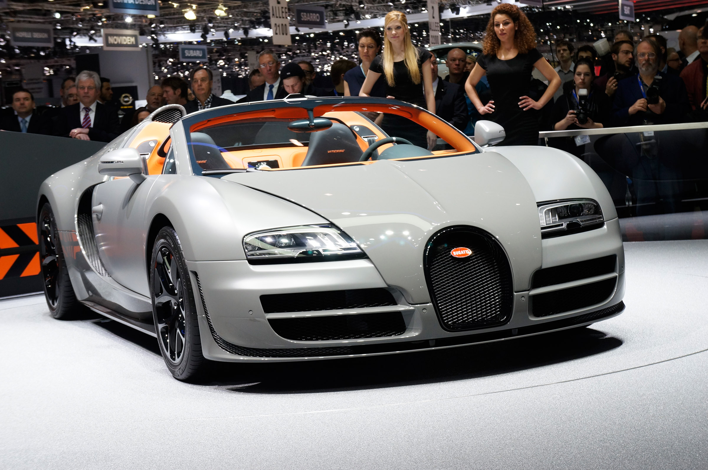 Bugatti Grand Sport Vitesse Debut at Geneva