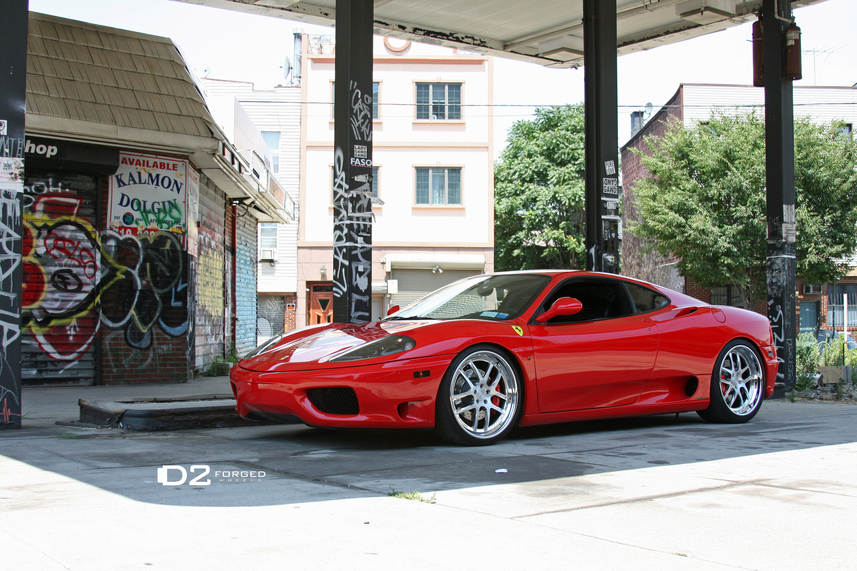 D2Forged Ferrari 360 FMS-08 Stands Out More Than Ever