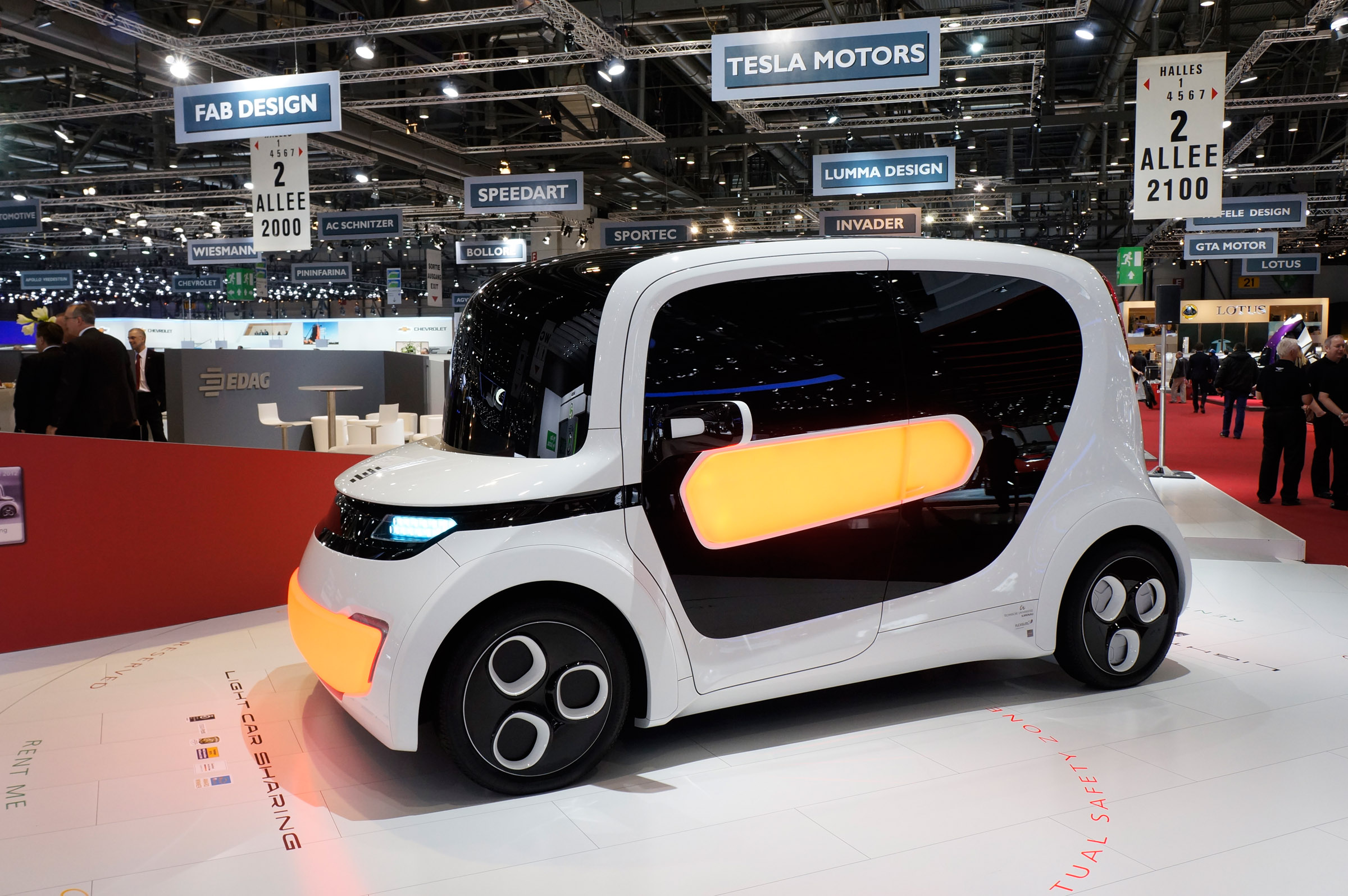 2012 Geneva Motor Show EDAG Light Car Sharing concept car