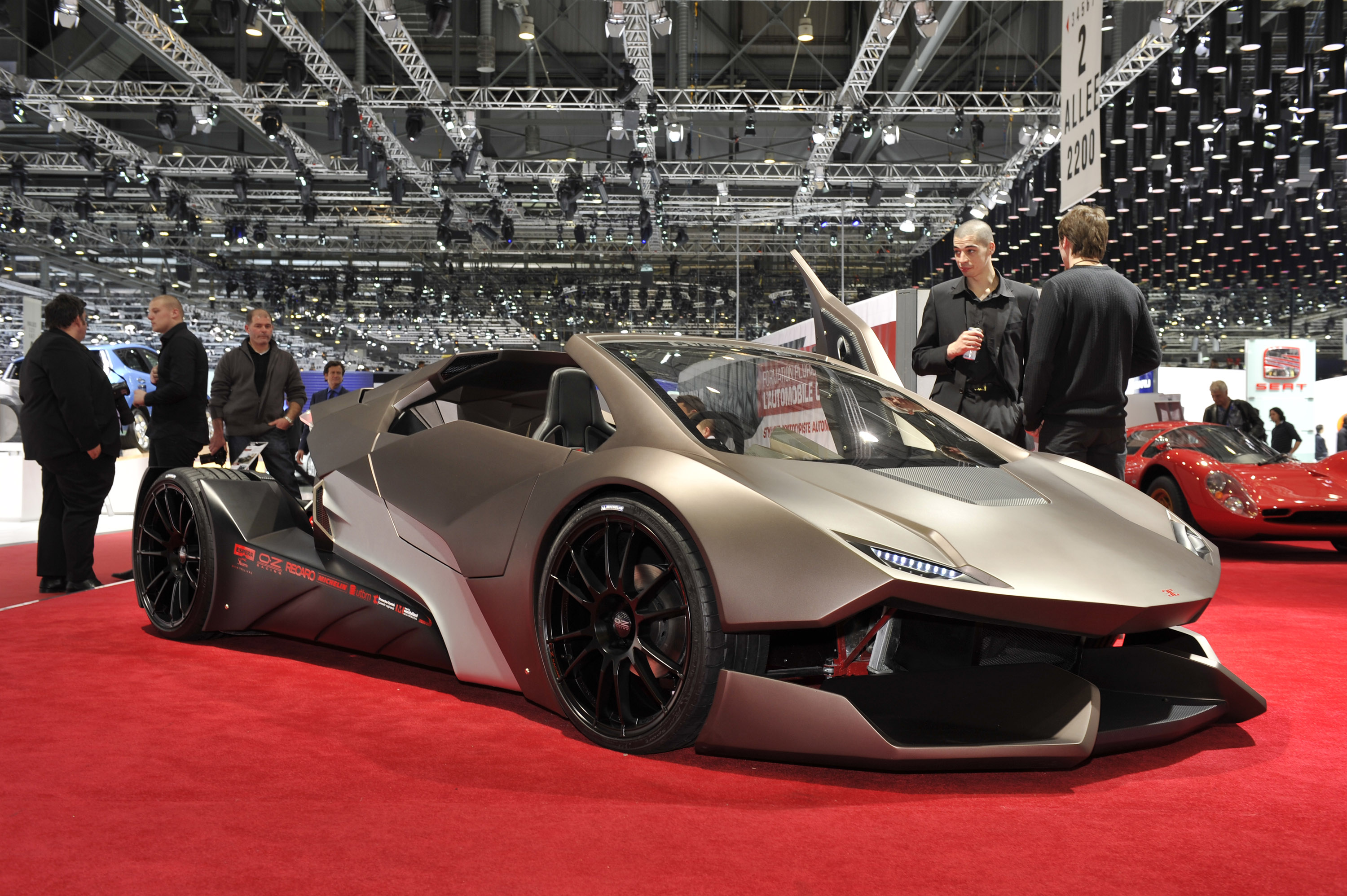 Лучшие последних лет. 2015 Sbarro Concept. Спорткары. Современные суперкары. Новейшие спорткары.