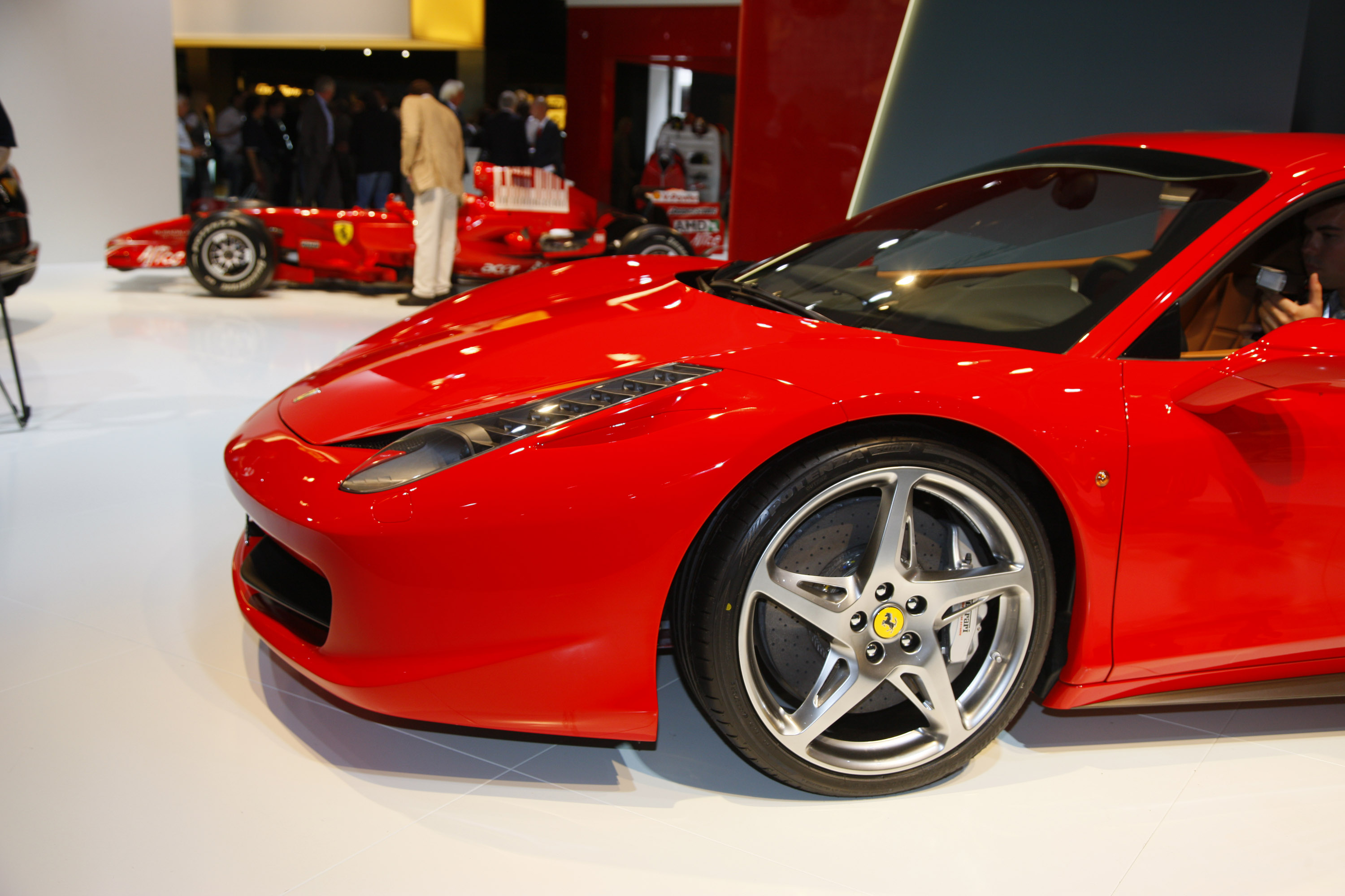 Ferrari 458 Italia Live At Frankfurt Motor Show