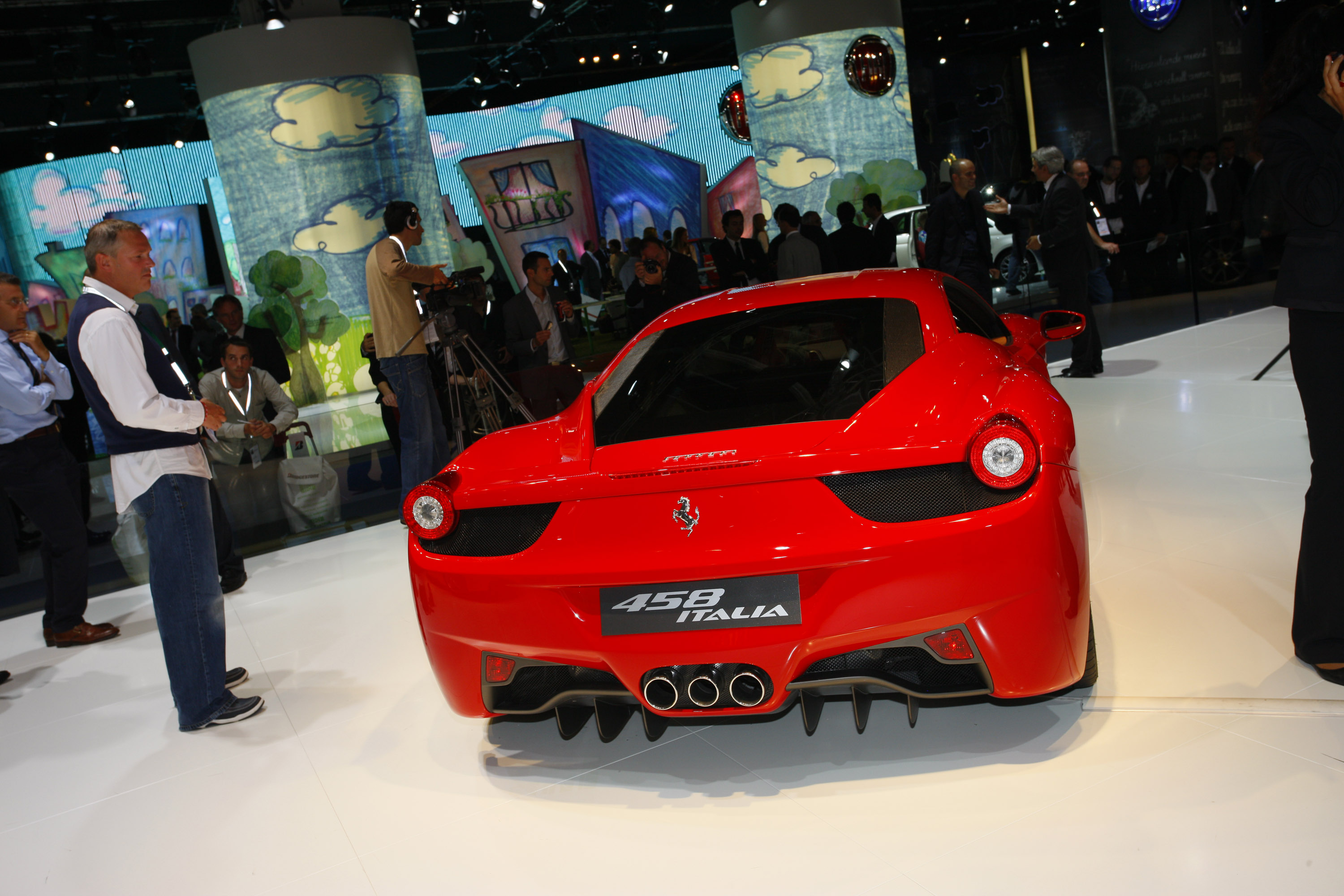 Ferrari 458 Italia Live At Frankfurt Motor Show