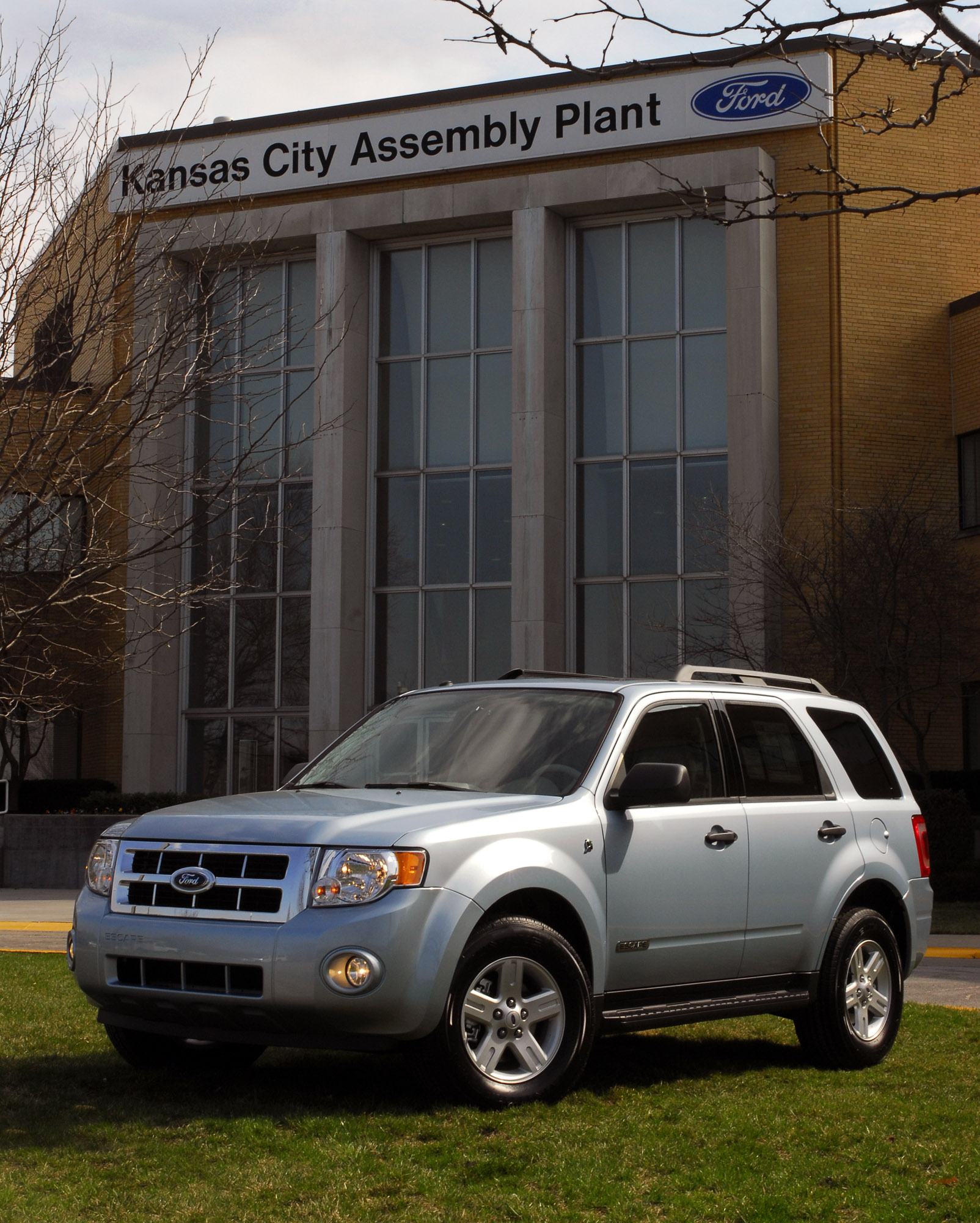 2008 Ford escape hybrid crash test #7